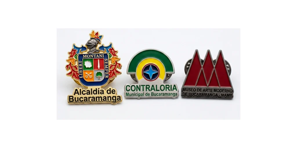 Pines Bucaramanga personalizados con logo de empresa en Santander