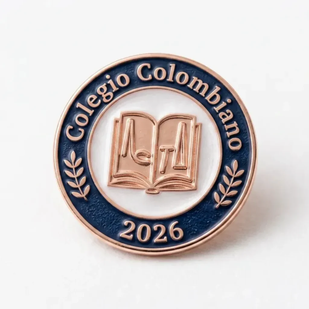 pines-escolares-colegios-escudo-relieve-dorado-grados-izada-colombia