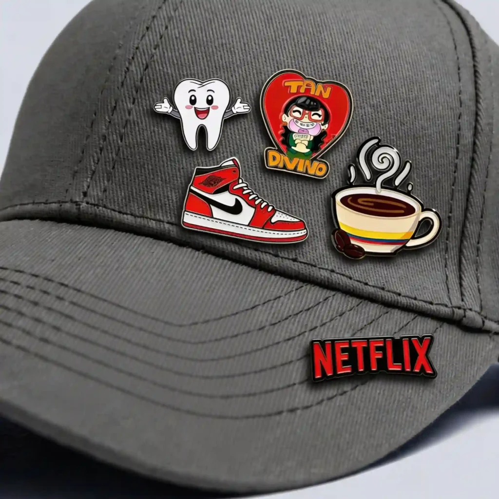 pines para gorras