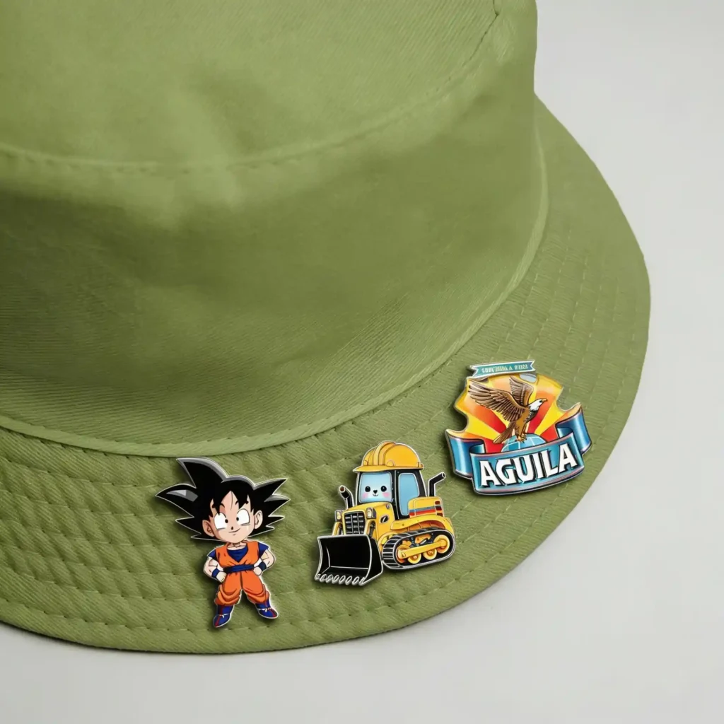 pines para gorras
